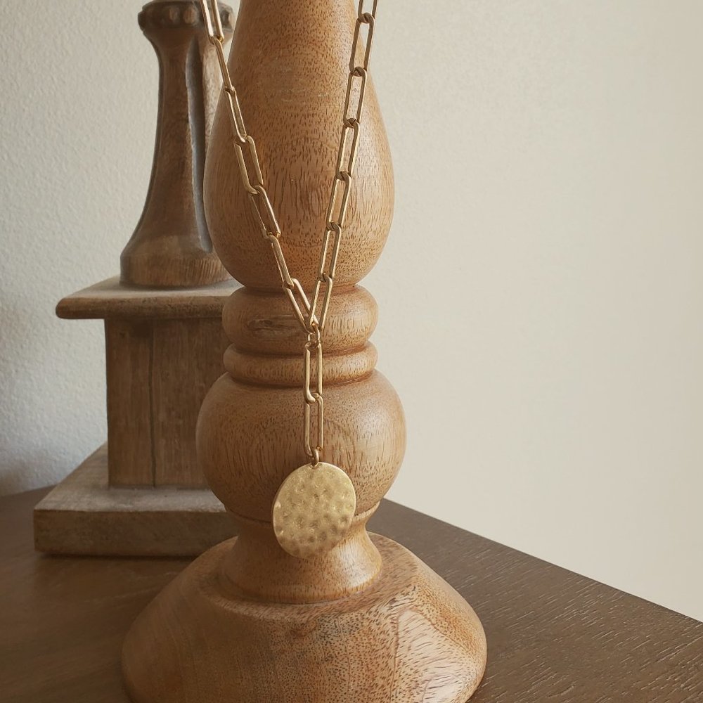 Bella Uno Chunky Gold Chain Necklace